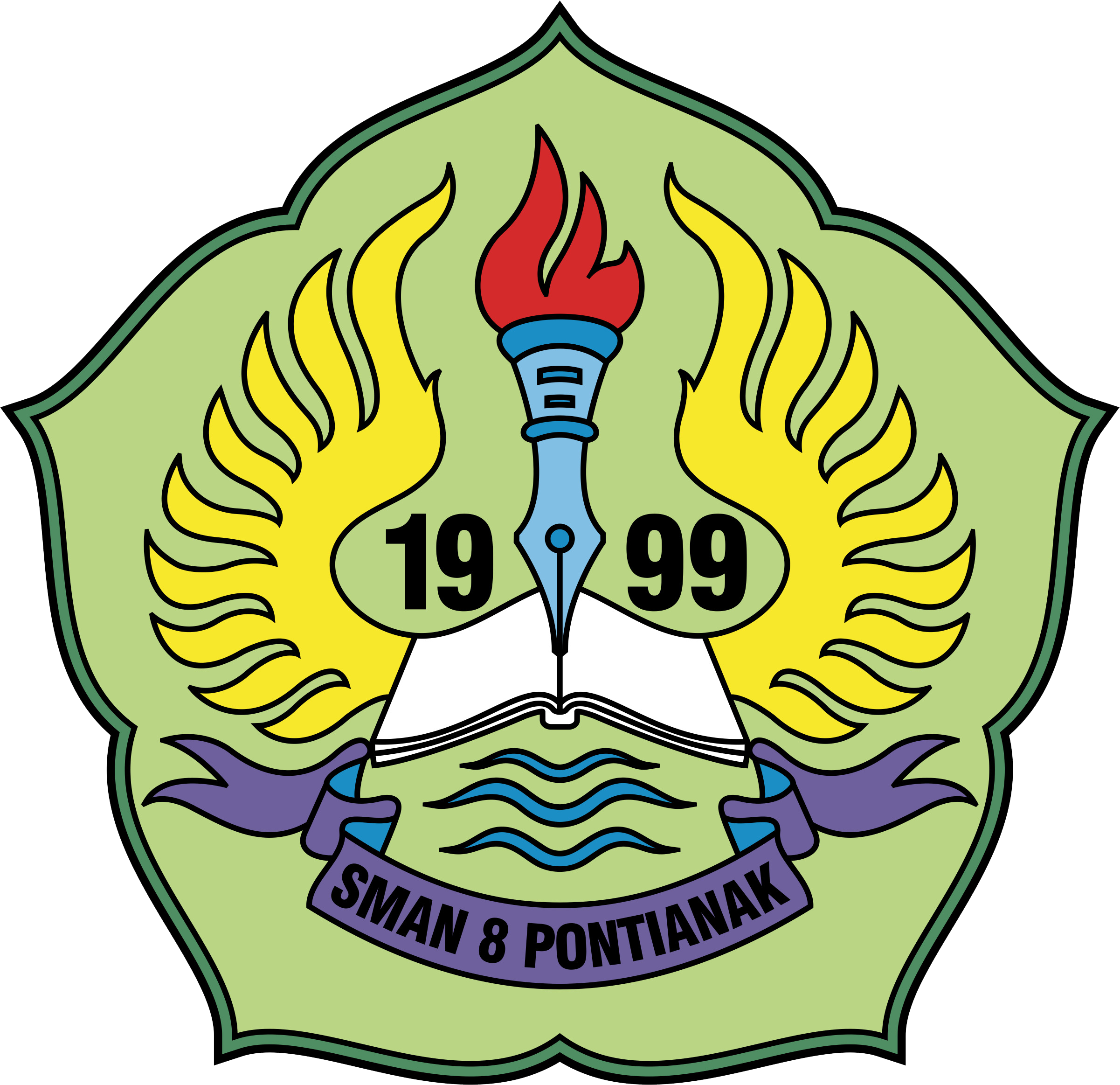 Logo SMAN 8 Pontianak